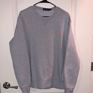 Polo by Ralph Lauren Light Gray Crewneck Sweater